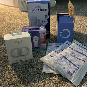 Elvie Catch/Breast Milk Storage Bag/Diaper Pale Bags